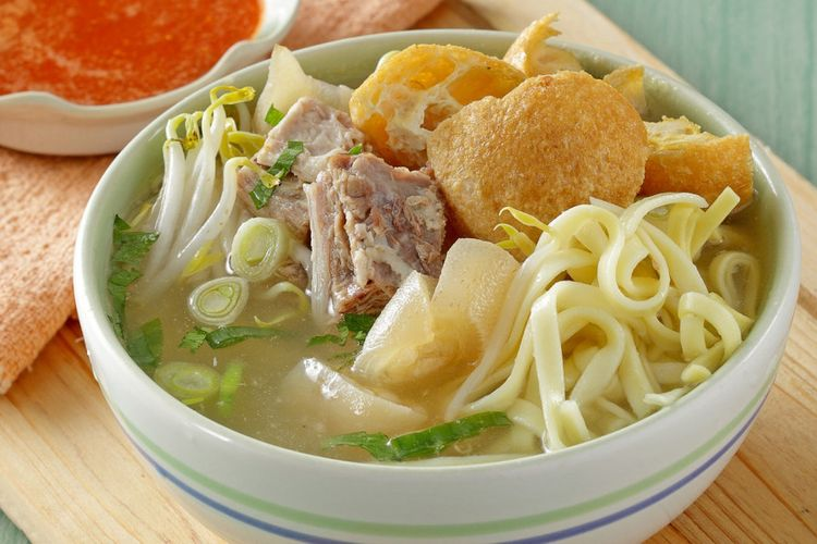 mie kocok bandung, makanan tradisional bandung